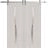 Modern Double Barn Door 36 x 80 inches | BASIC 3002 Ash Franko | 13FT Silver Rail Track Set | Solid Panel Interior Doors Ash Franko