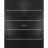 Sliding Double Pocket Door with Frames | Planum 0210 Matte Black and Aluminum Strips | Kit Trims Rail Hardware | Solid Wood Interior Bedroom Bathroom Closet Sturdy Doors Black Matte