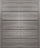 Modern Double Pocket Doors | Planum 0015 Concrete and Aluminum Strips | Kit Trims Rail Hardware | Solid Wood Interior Bedroom Sliding Closet Sturdy Door Ginger Ash