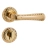 Door Euro Handle VERONA for Magnetic Lock, Gold, Passage Gold