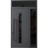 Front Exterior Prehung Steel Door / Ronex 0130 Grey 96" / Sidelight and Transom Window Sidelite / Entry Metal Modern Painted W36+16" x H96+16" Right hand Inswing Gray