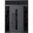 Front Exterior Prehung Steel Door / Ronex 0130 Grey 96" / 2 Sidelight and Transom Window Sidelite / Entry Metal Modern Painted W12+36+12" x H96+16" Right hand Inswing Gray