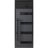 Front Exterior Prehung Steel Door / Ronex 0131 Grey 96" / Transom Window Sidelite / Entry Metal Modern Painted W36" x H96+16" Right hand Inswing Gray