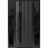 Front Exterior Prehung Steel Door / Ronex 0144 Grey 96" / 2 Sidelight Exterior Windows Sidelites/ Entry Metal Modern Painted W14+36+14" x H96" Right hand Inswing Gray
