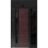 Front Exterior Prehung Steel Door / Ronex 0162 Red Oak 96" / Sidelight and Transom Window Sidelite / Entry Metal Modern Painted W36+16" x H96+16" Right hand Inswing Red Oak