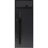 Front Exterior Prehung Steel Door / Dekton 0163 Venezia Noce 96”/ Top Exterior Window Sidelite / Entry Metal Modern Painted W36" x H96+16" Right hand Inswing Ardesia Nero