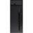 Front Exterior Prehung Steel Door / Dekton 0163 Venezia Noce 96”/ Top Exterior Window Sidelite / Entry Metal Modern Painted W36" x H96+16" Left hand Inswing Ardesia Nero