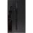 Front Exterior Prehung Steel Door / Dekton 0163 Ardesia Nero 96”/ Side Exterior Window Sidelite / Entry Metal Modern Painted W36+12" x H96" Right hand Inswing Ardesia Nero