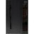 Front Exterior Prehung Steel Door / Dekton 0163 Ardesia Nero / Side Exterior Window Sidelite / Entry Metal Modern Painted W36+12" x H80" Right hand Inswing Ardesia Nero