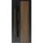 Front Exterior Prehung Steel Door / Dekton 0163 Venezia Noce / Entry Metal Modern Painted W36" x H80" Right hand Inswing Venezia Noce