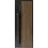 Front Exterior Prehung Steel Door / Dekton 0163 Ardesia Nero 96”/ Entry Metal Modern Painted W36" x H96" Right hand Inswing Venezia Noce