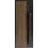 Front Exterior Prehung Steel Door / Dekton 0163 Venezia Noce 96”/ Entry Metal Modern Painted W36" x H96" Left hand Inswing Venezia Noce