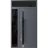 Front Exterior Prehung Steel Door / Ronex 1011 Grey 96" / Sidelight and Transom Window Sidelite / Stainless Inserts Entry Metal Modern Painted W36+12" x H96+16" Right hand Inswing Gray