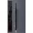 Front Exterior Prehung Steel Door / Ronex 1011 Grey 96" / Sidelight Exterior Window Sidelite / Stainless Inserts Entry Metal Modern Painted W36+12" x H96" Right hand Inswing Gray