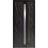 Front Exterior Aluminum Door with Hidden Handle / Hiddex 0155 Ardesia Nero / Prehung Entry Steel Metal Modern Painted W36"xH96" Right-hand Inswing Natural Noir