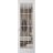 Hidden Door | Felicia 3355 White Silk Concealed Metal Frame 18" x 80" Right-hand Inswing White Silk