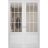Hidden Double Doors | Felicia 3599 White Silk Concealed Metal Frame 36" x 80" (2* 18x80) Right-hand Inswing White Silk