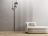 Sartodoors White Silk Contemporary Decorative Wall Panels Wood Slat Ensemble - Pack of 8 White