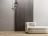 Sartodoors White Silk Contemporary Decorative Wall Panels Wood Slat Ensemble - Pack of 8 Nebraska Grey
