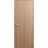 Firerated 20 Min Interior Door | 1222 Light Oak | Single Flush Panel Wood Frame Handle 30" x 96" Left-hand Inswing Light Oak