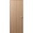 Firerated 20 Min Interior Door | 1222 Light Oak | Single Flush Panel Wood Frame Handle 24" x 80" Right-hand Inswing Light Oak