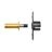 Magnetic Hidden Door Stopper Black Gold