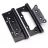 Non-mortised Hinges for Door 2 PCS Black Black