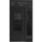Front Exterior Prehung Aluminum Door / Iron 0101 Black / Entry Steel Metal Classic Painted 48 x 96 (36+12" x 80+16")-Right-hand Inswing Black