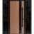 Front Exterior Prehung Steel Door / Ronex 1033 Teak / 2 Sidelight Exterior Windows Sidelites/ Entry Metal Modern Painted W12+36+12" x H80" Left hand Inswing Oak