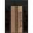 Front Exterior Prehung Steel Door / Ronex 1055 Teak / 2 Sidelight and Transom Window Sidelite / Entry Metal Modern Painted W12+36+12" x H80+16" Left hand Inswing Oak