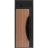 Front Exterior Prehung Steel Door / Ronex 1077 Teak / Transom Window Sidelite / Entry Metal Modern Painted W36" x H80+16" Left hand Inswing Teak
