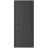 Front Exterior Prehung Metal-Plastic Door | Manux 8111 Matte Black | Office Commercial and Residential Doors Entrance Patio Garage W36" x H80" Right hand Inswing Antracite