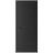 Front Exterior Prehung Metal-Plastic Door | Manux 8111 Matte Black | Office Commercial and Residential Doors Entrance Patio Garage W36" x H80" Right hand Inswing Black Matte