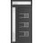 Front Exterior Prehung Metal-Plastic Door | Manux 8933 Antracite Grey | Side and Top Sidelite Transom | Office Commercial and Residential Doors Entrance Patio Garage 52" x 94" (W36+16" x H80+14") Left hand Inswing Antracite