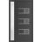 Front Exterior Prehung Metal-Plastic Door | Manux 8933 Walnut | Side Sidelite Transom | Office Commercial and Residential Doors Entrance Patio Garage 52" x 80" (W36+16" x H80") Left hand Inswing Antracite