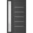 Front Exterior Prehung Metal-Plastic Door | Manux 8415 Matte Black | Side Sidelite Transom | Office Commercial and Residential Doors Entrance Patio Garage 42" x 80" (W30+12" x H80") Right hand Inswing Antracite