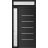 Front Exterior Prehung Metal-Plastic Door | Manux 8415 Matte Black | Side and Top Sidelite Transom | Office Commercial and Residential Doors Entrance Patio Garage 52" x 94" (W36+16" x H80+14") Right hand Inswing Black Matte