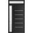 Front Exterior Prehung Metal-Plastic Door | Manux 8415 Antracite Grey | Side and Top Sidelite Transom | Office Commercial and Residential Doors Entrance Patio Garage 52" x 94" (W36+16" x H80+14") Left hand Inswing Black Matte