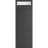 Front Exterior Prehung Metal-Plastic Door | Manux 8111 Matte Black | Top Sidelite Transom | Office Commercial and Residential Doors Entrance Patio Garage 36" x 94" (W36" x H80+14") Left hand Inswing Antracite