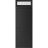 Front Exterior Prehung Metal-Plastic Door | Manux 8111 Matte Black | Top Sidelite Transom | Office Commercial and Residential Doors Entrance Patio Garage 36" x 94" (W36" x H80+14") Right hand Inswing Black Matte