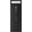 Front Exterior Prehung Metal-Plastic Door Frosted Glass / MANUX 8112 White Silk / Office Commercial and Residential Doors Entrance Patio Garage 32 x 96 (32" x 80+16") Right-hand Inswing Black Matte