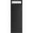 Front Exterior Prehung Metal-Plastic Door | Manux 8111 Matte Black | Top Sidelite Transom | Office Commercial and Residential Doors Entrance Patio Garage 36" x 94" (W36" x H80+14") Left hand Inswing Black Matte