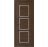 Front Exterior Prehung Metal-Plastic Door | Manux 8661 Antracite Grey | Office Commercial and Residential Doors Entrance Patio Garage W36" x H80" Right hand Inswing Walnut
