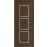 Front Exterior Prehung Metal-Plastic Door | Manux 8661 Antracite Grey | Office Commercial and Residential Doors Entrance Patio Garage W36" x H80" Left hand Inswing Walnut