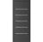 Front Exterior Prehung Metal-Plastic Door | Manux 8415 Antracite Grey | Office Commercial and Residential Doors Entrance Patio Garage W30" x H80" Right hand Inswing Antracite