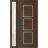 Front Exterior Prehung Metal-Plastic Door | Manux 8661 White Silk | Side Sidelite Transom | Office Commercial and Residential Doors Entrance Patio Garage 48" x 80" (W36+12" x H80") Right hand Inswing Walnut