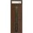 Front Exterior Prehung Metal-Plastic Door | Manux 8112 Antracite Grey | Top Sidelite Transom | Office Commercial and Residential Doors Entrance Patio Garage 36" x 94" (W36" x H80+14") Left hand Inswing Walnut