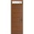 Front Exterior Prehung Metal-Plastic Door | Manux 8111 Matte Black | Top Sidelite Transom | Office Commercial and Residential Doors Entrance Patio Garage 36" x 94" (W36" x H80+14") Left hand Inswing Walnut