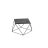 Coffe Table VERONA 23x23x17 RICHMOND BLACK Namibia Black