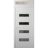 Front Exterior Prehung Metal-Plastic Door | Manux 8113 Matte Black | Top Sidelite Transom | Office Commercial and Residential Doors Entrance Patio Garage 36" x 94" (W36" x H80+14") Right hand Inswing White